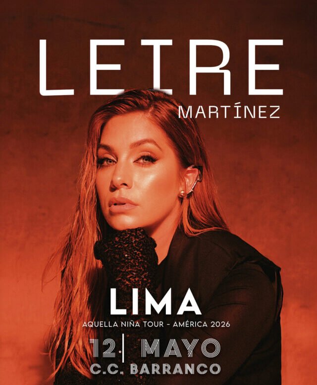 Leire Martínez  por primera vez eb Lima como solista